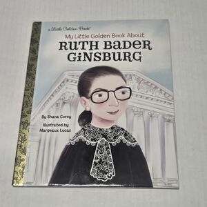 My Little Golden Book About Ruth Bader Ginsburg Supreme Court Judge RBG